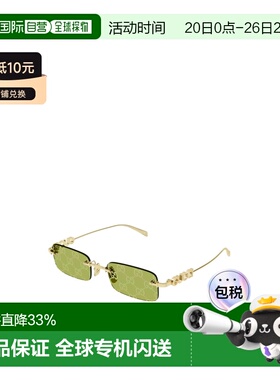 香港直邮Gucci 矩形太阳镜 GG1808S古驰户外复古防晒方形眼镜墨镜