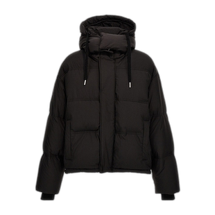 欧洲直邮Ami Paris 男士拉链连帽夹克羽绒服外套流行男装