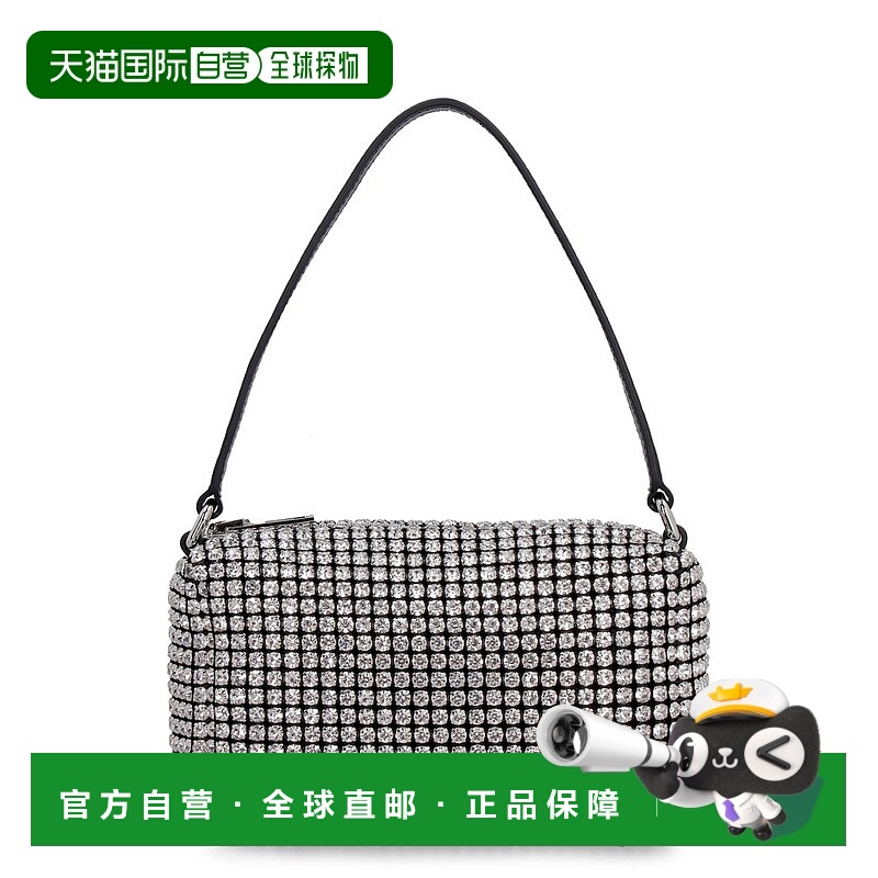香港直邮Alexander Wang 亚历山大 王 女士 heiress 水钻网眼手拿