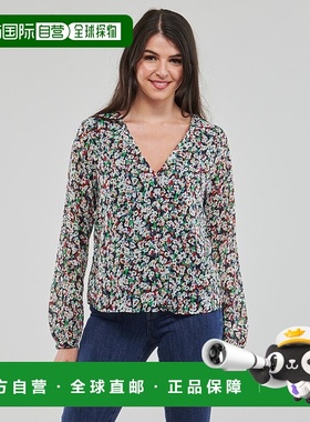 欧洲直邮Only 女士 ONLDANIELLE FR L/S V-NECK LUREX TOP PTM 上