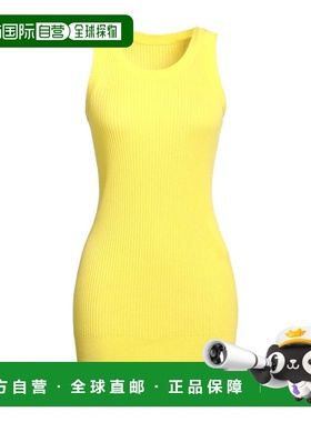 1h可退 香港直邮Sacai 女士 夏装连衣裙 yellow黄色 舒适时尚