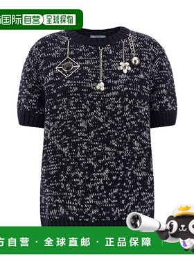 1h可退 香港直邮Prada 普拉达 女士 Pendant 毛衣 P24U2ESOOO18HH