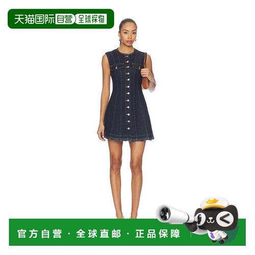 香港直邮Simkhai 女士 Hanley 无袖迷你连衣裙 4261028DN