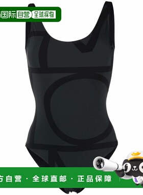 1h可退 香港直邮toteme 女士 TOTEME MAIN clothing 海滩黑色泳装