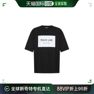 徽标细节圆领 男士 香港直邮Balmain CH6EH015JH91 巴尔曼 恤