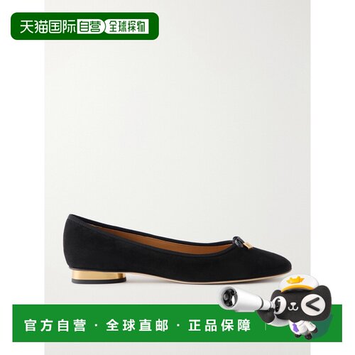 香港直邮TOD'S 托德斯 女士 绒面革芭蕾舞鞋 XXW92L0JV60HR0