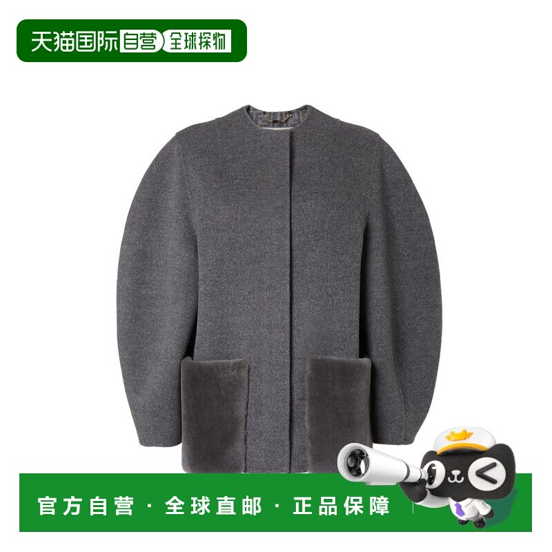 欧洲直邮FENDI 女士外套 FJ7647A5HDF1M2T SS2026 灰色 Blouson c