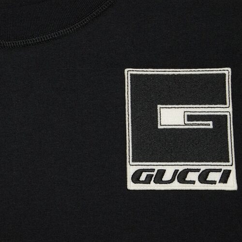 香港直邮GUCCI 男士T恤 775503XJGBN1082 SS2024 【付后1h可退】