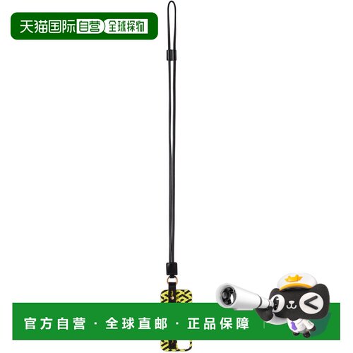 1h可退 香港直邮versace 范思哲 女士 黑色 & 黄色 La Greca iPho
