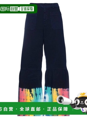 香港直邮DIOR 迪奥 女士 休闲长裤 blue蓝色 舒适时尚