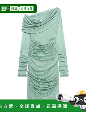 香港直邮Blumarine 单肩垂坠连衣裙 2A626A包臀裙