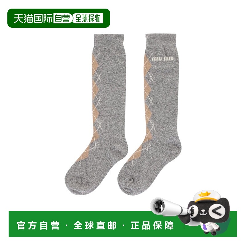 香港直邮Miu Miu 徽标袜子 MCZ48315S0