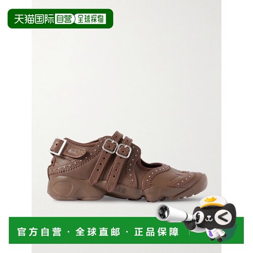 Nike 耐克 女士 Air Rift 精饰皮质裂缝鞋头运动【付后1h可退】
