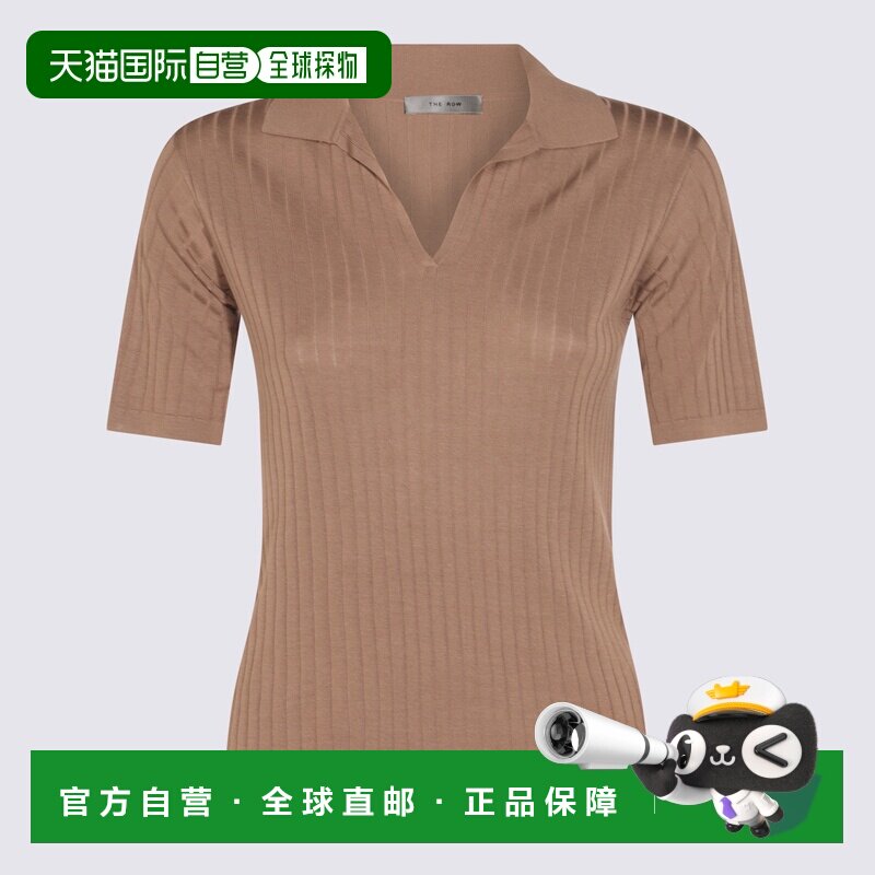 1h可退 香港直邮THE ROW 女士POLO衫 8944Y913BEI SS2025 米白色
