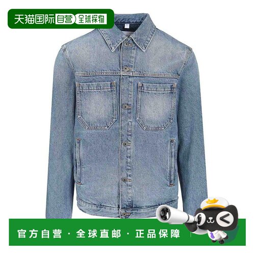 香港直邮OFF-WHITE 男士外套 OMYE09QS26DEN0024000LIGHTBLUE