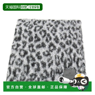 1h可退 香港直邮ANINE BING 女士 豹纹围巾 A1211734 brown棕色