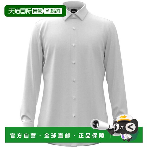 香港直邮BOSS HUGO BOSS 男士衬衫 50490934100 AW2026 白色