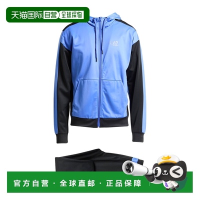 香港直邮Ea7 男士 Outfit 运动运动装 blue蓝色 舒适时尚