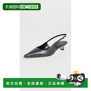 1h可退 香港直邮aeyde 女士 Catrina 纳巴革高跟鞋 grey灰色 舒适