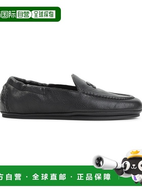 1h可退 香港直邮Celine 思琳 女士 TRIOMPHE 05 黑色皮质乐福鞋 3