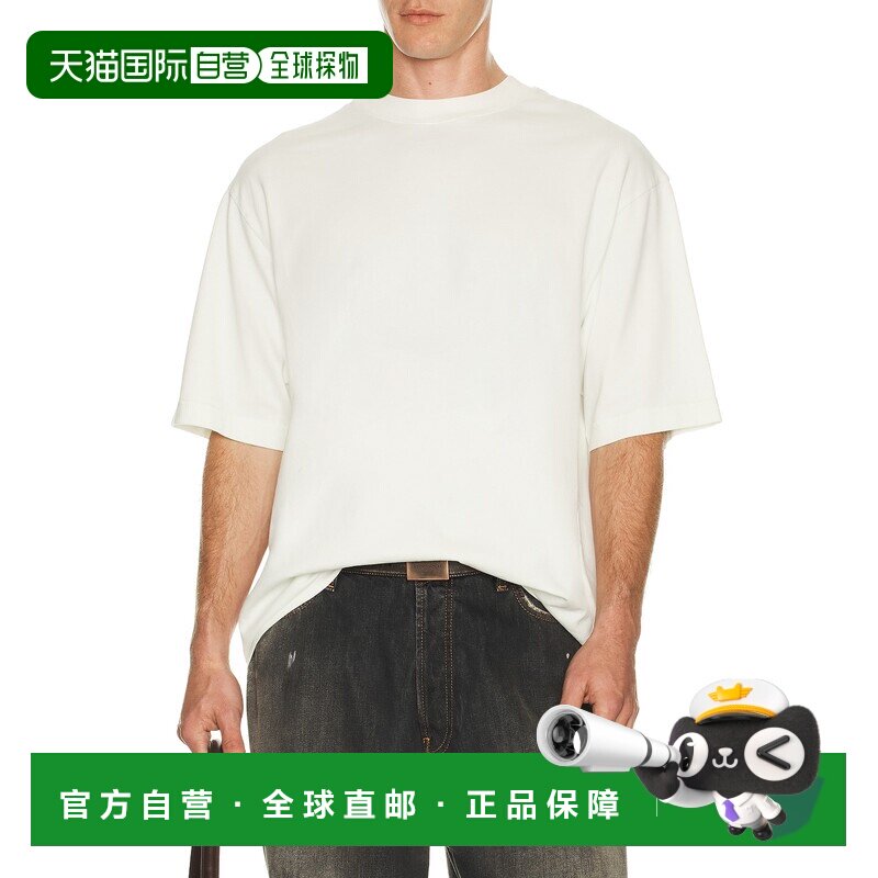 1h可退 香港直邮Acne Studios 艾克妮 男士 短袖T恤 CL0218ICEWHI