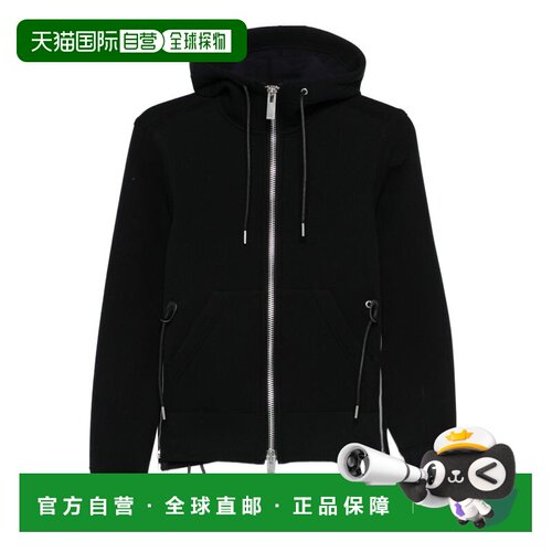 1h可退 香港直邮Sacai 女士 黑色毛线衫 SCW343 black黑色 舒适时