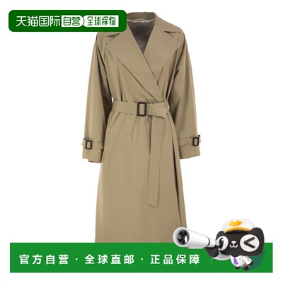 香港直邮Weekend Max Mara 女士 WKDFATTO 防水长款连腰带风衣 26