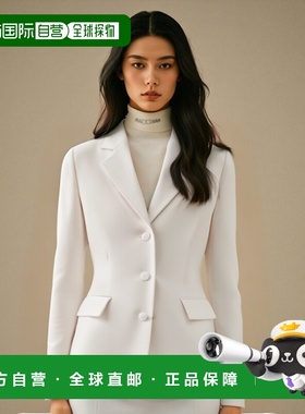 香港直邮Dior 单排扣西装外套 451V57B1212