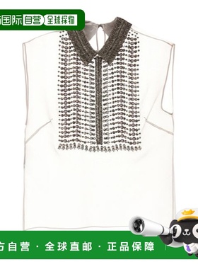 香港直邮Alberta Ferretti 无袖衬衫 A02075141