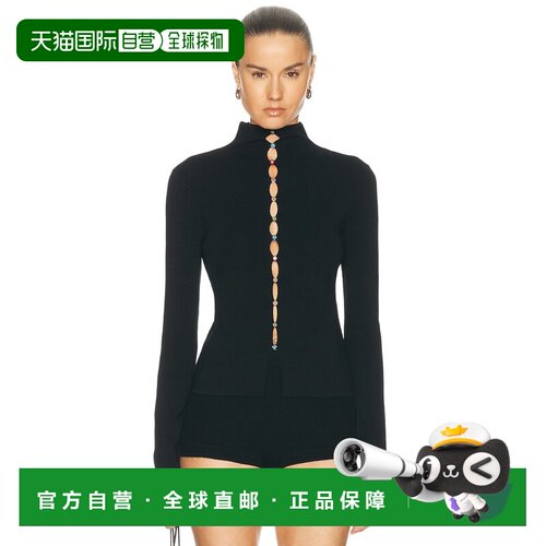 香港直邮Staud 女士 Marianne 毛衣 R26F3130VN black黑色 舒适时