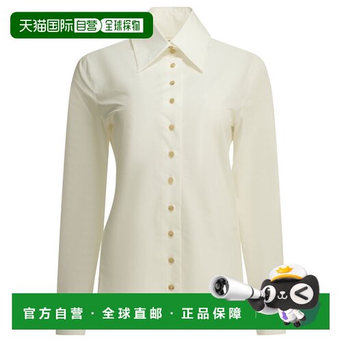 1h可退 香港直邮KHAITE 女士衬衫 2482195168 AW2026 白色 