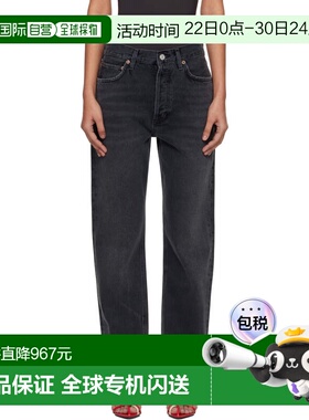 1h可退 香港直邮AGOLDE 女士 黑色 90's Pinch Waist High Rise S