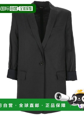 1h可退 欧洲直邮THEORY 女士西服 O0203104UJS外套西装
