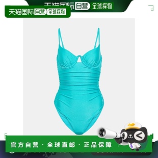 1h可退 香港直邮Simkhai 女士 Laine 带钢圈剪口泳衣 001397