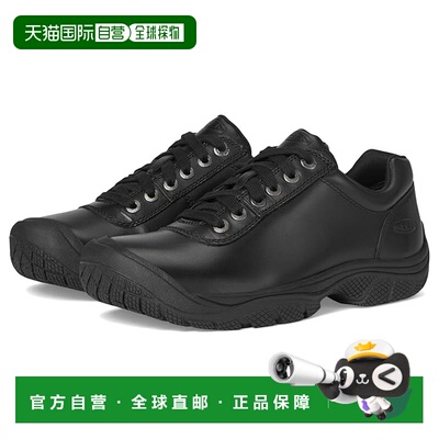 1h可退 香港直邮keen 男士 PTC 正装牛津鞋(Soft Toe) black黑色