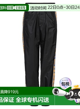 1h可退 香港直邮versace 范思哲 男士 休闲长裤 black黑色 舒适时