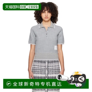 布朗 FJP088AJ Browne 衫 香港直邮Thom Polo 女士 汤姆 灰色格纹