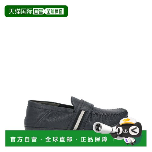 1h可退 香港直邮Bally 巴利 男士 乐福鞋 black黑色 舒适时尚