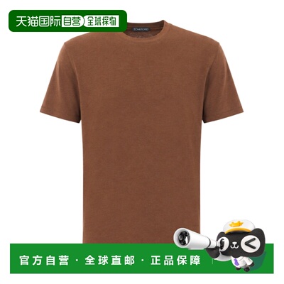 Tom Ford 圆领短袖 T 恤 JCS004JMT012ECJ 【付后1h可退】