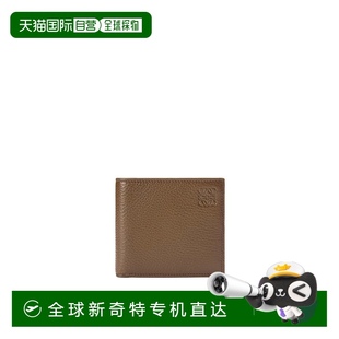 24新品 罗意威 1小时可退 绒面革双折钱包 欧洲直邮LOEWE