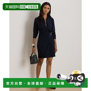 自营欧洲直邮Ralph 女士海军蓝 Lauren 乔其纱衬 Lauren拉夫劳伦