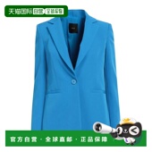 品高 blue蓝色 女士 香港直邮Pinko 西装 外套 舒适时尚
