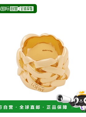 香港直邮Loewe Nest 徽标配饰戒指 J000305X33