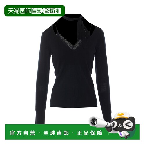 香港直邮PINKO 女士针织衫 107775A3O1Z99 AW2026 黑色 Soffio Li