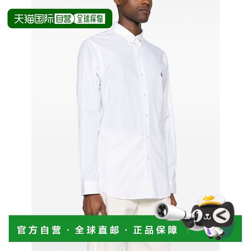 香港直邮POLO RALPH LAUREN 男士衬衫 710928254002WHITE