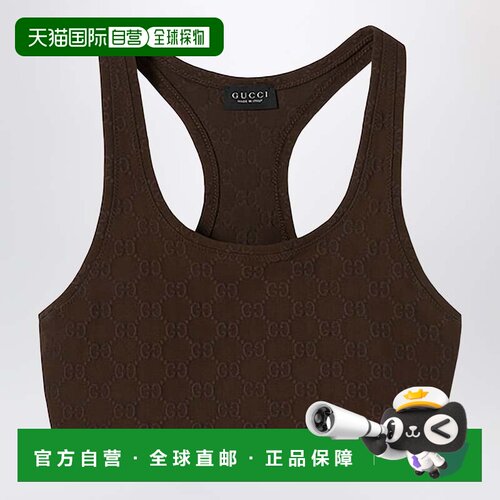 香港直邮Gucci古驰GG女士背心 【付】上衣 【付后1h可退】