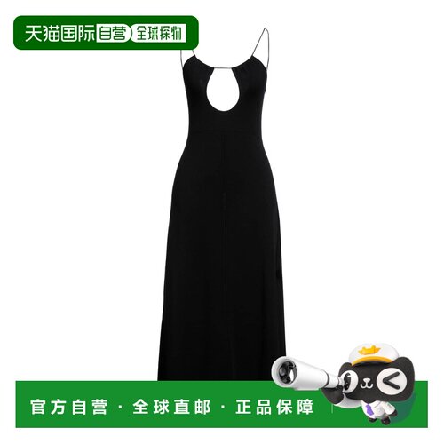 1h可退 香港直邮Saint Laurent 圣罗兰 女士 中长连衣裙吊带