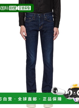 1h可退 香港直邮Tom Ford 汤姆 福特 男士 蓝色 Stretch Twill Sl