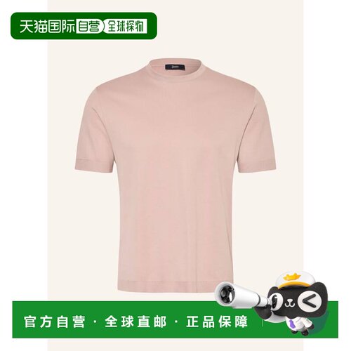 香港直邮HERNO 男士T恤 100169846018500 CO 粉红色 T-shirt