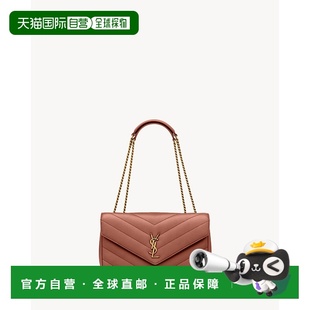 LOULOU 24新品 中号绗缝皮革斜挎包链条包 圣罗兰 欧洲直邮YSL